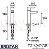Bristan NR TBAS C GEN1 Mixer Spares Diagram