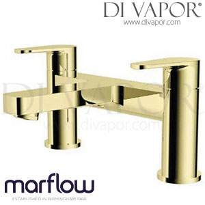 Marflow NU0310BG Now Nuova Bath Filler in Brushed Gold Spare Parts