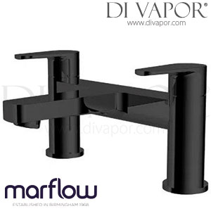 Marflow NU0310BK Now Nuova Bath Filler in Matt Black Spare Parts