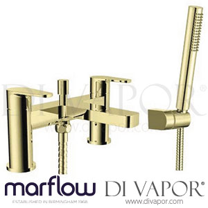 Marflow NU0330K1BG Now Nuova Bath Shower Mixer in Brushed Gold Spare Parts