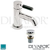 VADO Nuance Basin Mixer Single Lever Bathroom Tap Spare Parts