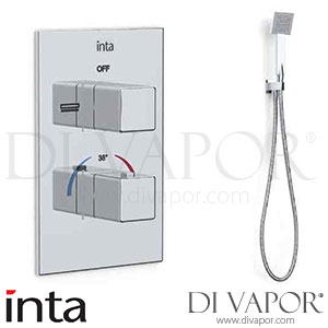 Inta NULO10 Nulo Thermostatic Concealed Mixer Shower with Rinse Station and Handset Spare Parts