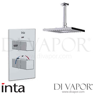 Inta NULO13 Nulo Thermostatic Concealed Mixer Shower with Ceiling Arm and Head Spare Parts