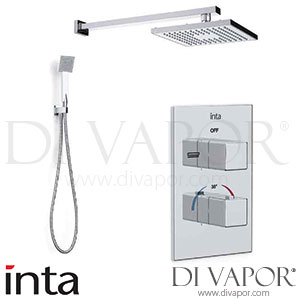 Inta NULO20 Nulo Thermostatic Dual Outlet Concealed Mixer Shower with Overhead Arm and Rinse Station Spare Parts