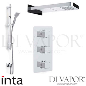 Inta NULOD10 Nulo Thermostatic Deluxe Concealed Mixer Shower with Rinse Station and Push Button Handset Spare Parts