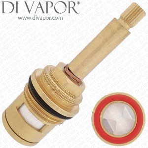 80mm On / Off Flow Ceramic Disc Shower Cartridge - 3/4