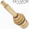 80mm On Off Flow Ceramic Disc Shower Cartridge BSP Quarter turn Clockwise Open