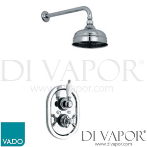 Vado OCEANIC-LP Traditional Concealed Thermostatic Shower Valve with Fixed Head and Arm Spare Parts
