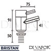 Bristan OL 1 2 C GEN1 Spare Diagram
