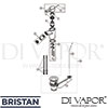 Bristan OL BID C Mixer Spare Tech Diagram