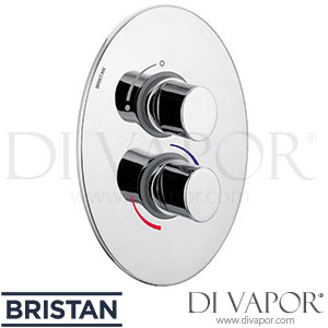Bristan OL SHCVO C Oval Thermostatic Concealed Dual Control Shower Valve Spare Parts
