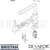 Bristan OL SNK EF C Mixer Spare Tech Diagram