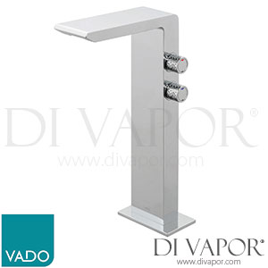 VADO OMI-100/SB-C/P Omika Mono Basin Mixer without Universal Waste Spare Parts