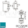VADO OMI 100MCC CP Mixer Spare Parts Diagram