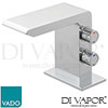 VADO OMI-100M/SB-C/P Omika Mini Mono Basin Mixer without Waste