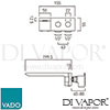 VADO OMI 109 CP Mixer Spare Parts Diagram