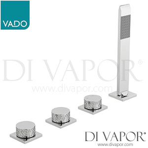 VADO OMI-135/NS-C/P Omika 4 Hole Bath Shower Mixer without Spout Spare Parts