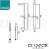 VADO OMI SFSRK CP Spare Parts Diagram