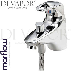 Marflow ONC375K1S Once Bath Shower Mixer with SIngle Flow Hand Shower Low Pressure CD Spare Parts
