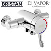 Bristan OP TS3650 CL C Opac Concealed Shower Valve with Lever Handle Mixer Chrome Plated