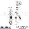 Bristan OR BAS C GEN1 Mixer Spare Tech Diagram