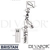 Bristan OR BASNW C GEN1 Mixer Spare Tech Diagram