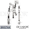 Bristan OR BSM E6 C Mixer Spare Tech Diagram