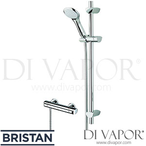 Bristan OR2 SHXSM C Orta Thermostatic Bar Valve with Evo Adjustable Riser and Handset Shower Spare Parts