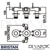 Bristan ORB-SHC3STP-C Spare Parts Diagram