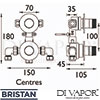 Bristan ORB-SHCDIV-C Spare Part Diagram