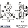 Bristan ORB-SHCVO-C Spare Parts Diagram