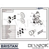 Bristan ORB SHCVO C Spare Tech Diagram