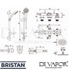 Bristan ORB-SHWR-PK Spare Parts Diagram