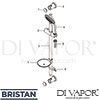 Bristan ORB SHWR PK Spare Tech Diagram