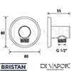 Bristan ORB-SHWR-PK2 Spare Parts Diagram