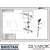 Bristan ORB SHWR PK2 Spare Tech Diagram