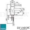 VADO orI 100 CP Spare Parts Diagram