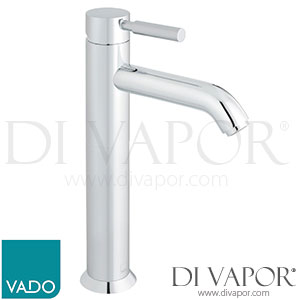 VADO ORI-100E/SB-C/P Origins extended Mono Basin Mixer Single Lever without Clic-clac Waste Spare Parts
