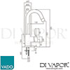 VADO orI 100S CP Spare Parts Diagram