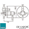 VADO orI 147T CP Spare Parts Diagram