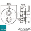 VADO orI 148D CP DX Spare Parts Diagram