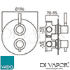 VADO orI 148D2 CP DX Spare Parts Diagram