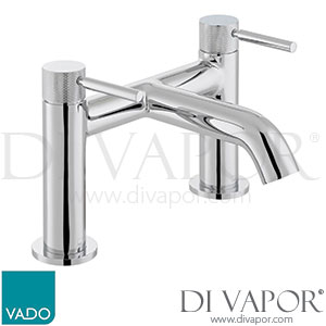 Vado ORI-237-CPK Knurled Accents Slimline Bath Filler Spare Parts