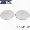 Bristan P01-B-H Indices Cap Pair (Bristan etched)