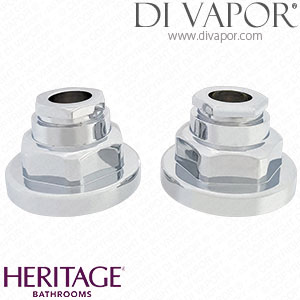 Heritage Bathrooms PA003ZD000N Valve Chrome Cover for Dorchester TDC072