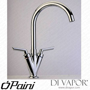 Paini 64CR572NPF4UK Freedom Neptune Chrome Wing Lever Kitchen Tap Cold Compatible Cartridge - PA1181