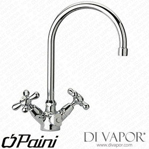 Paini 08CR543UK Monaco Chrome Filter Tap Compatible Filter Valve Cartridge - PA1315