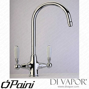 Paini 64CR544ELUSPL Swan Ceramic Chrome Lever Mono Kitchen Tap Hot Compatible Cartridge - PA1352