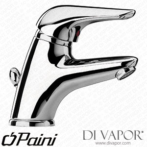 Paini 67CR211UK Atomix 2000 S/L Basin Mono C/W Pop Up Waste Compatible Tap Cartridge - PA1390