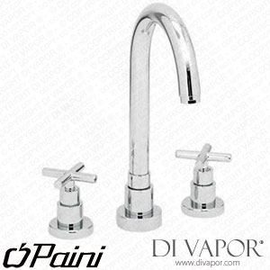 Paini 79CR580UK Tubos Chrome 3TH Sink Mixer Kitchen Tap Cold Compatible Cartridge - PA1391